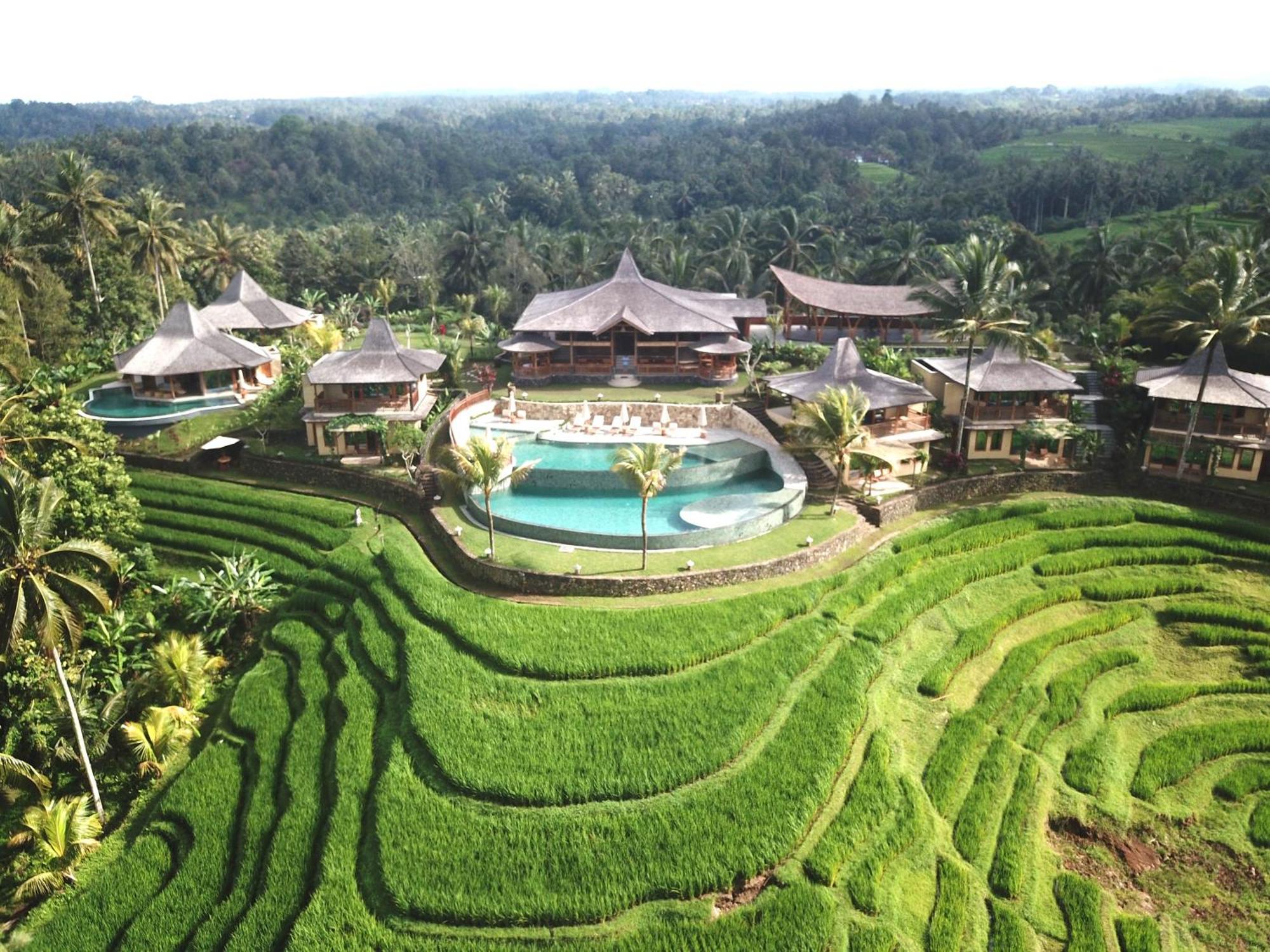 Puri Dajuma Terrace Eco Lodge & Spa Selemadeg  Exterior foto